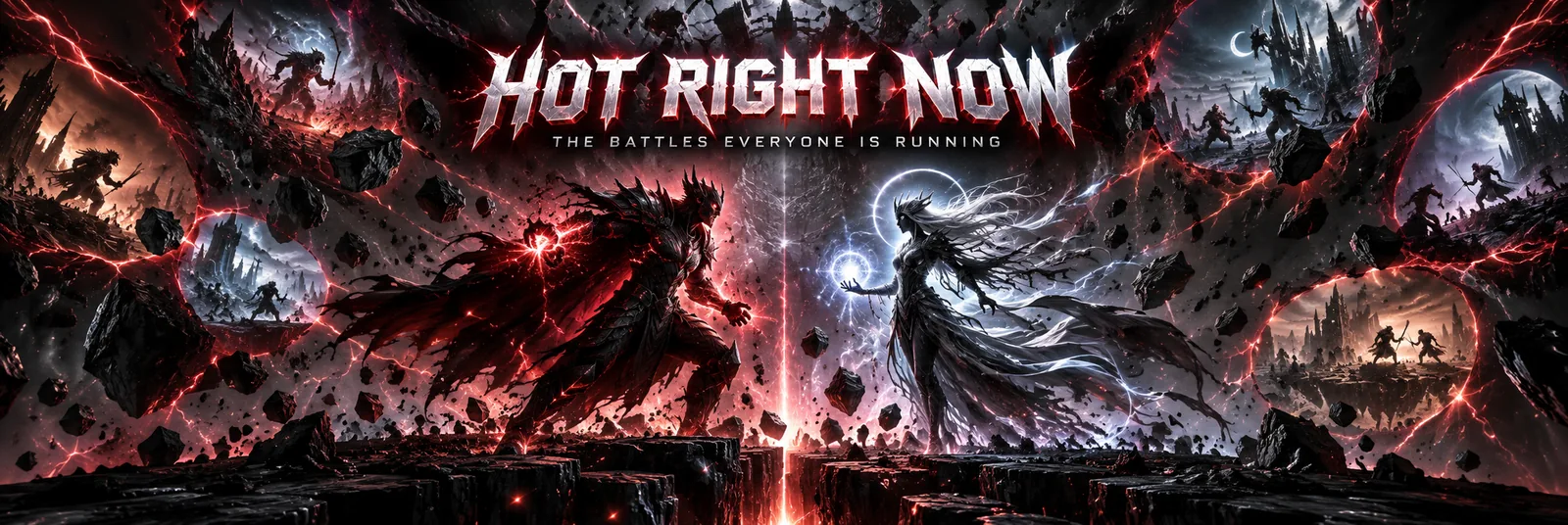 Hot Right Now — the battles everyone is running