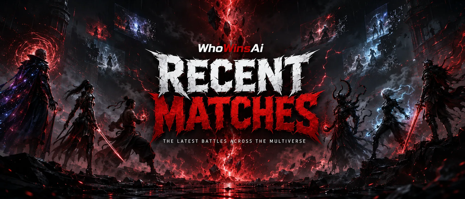 Recent Matches — the latest battles across the multiverse